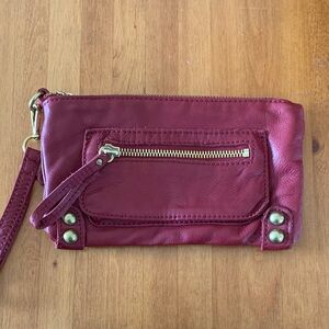 Linea Pelle Leather Clutch